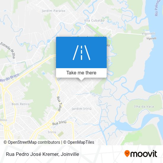 Rua Pedro José Kremer map