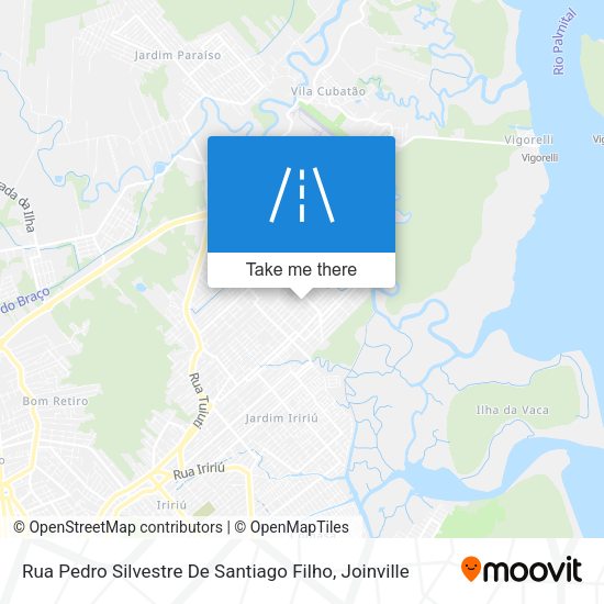 Rua Pedro Silvestre De Santiago Filho map
