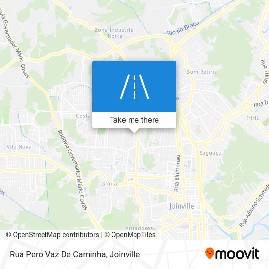 Rua Pero Vaz De Caminha map
