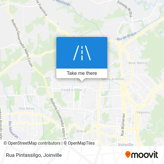 Rua Pintassilgo map