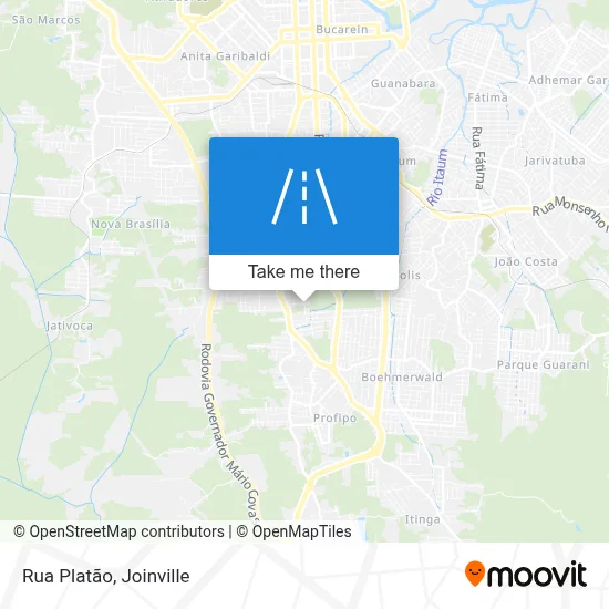 Rua Platão map