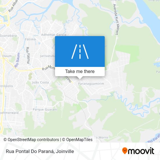 Rua Pontal Do Paraná map