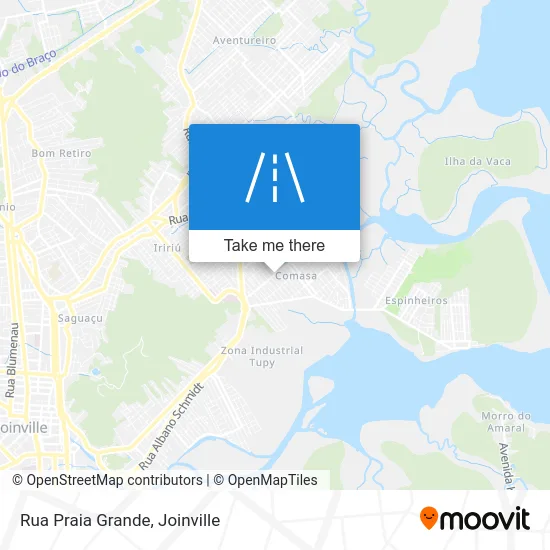 Rua Praia Grande map