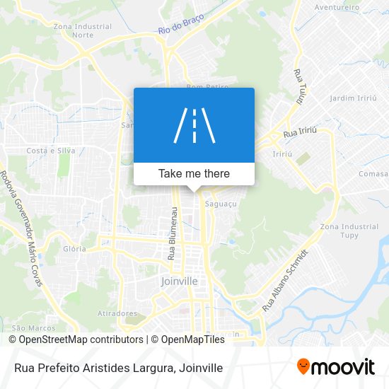 Rua Prefeito Aristides Largura map