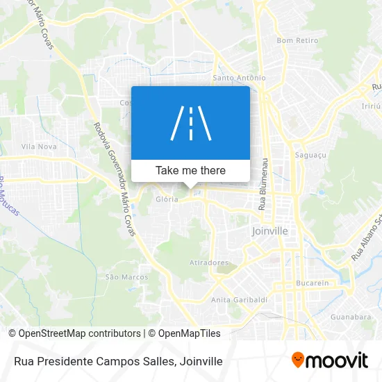 Rua Presidente Campos Salles map