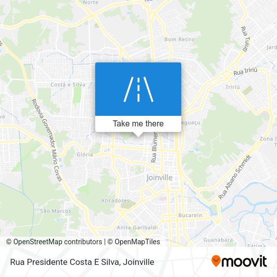 Rua Presidente Costa E Silva map