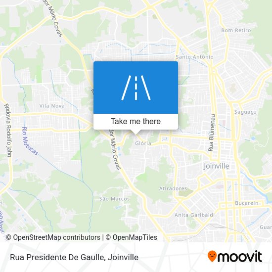 Rua Presidente De Gaulle map