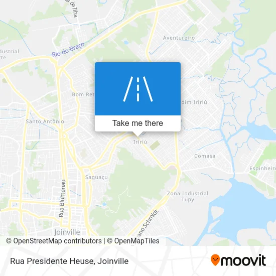 Rua Presidente Heuse map