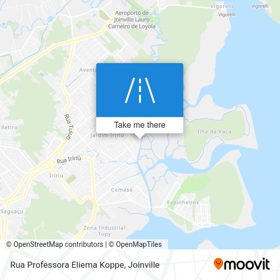 Rua Professora Eliema Koppe map
