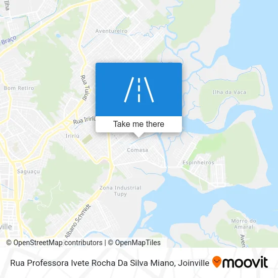 Rua Professora Ivete Rocha Da Silva Miano map