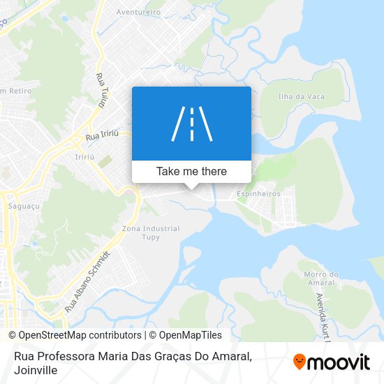 Rua Professora Maria Das Graças Do Amaral map