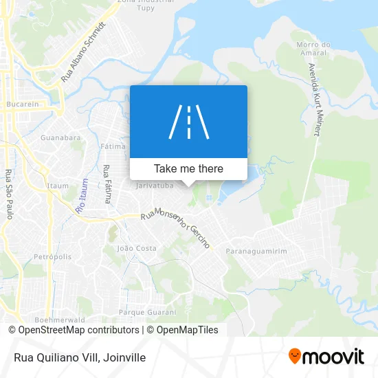 Rua Quiliano Vill map