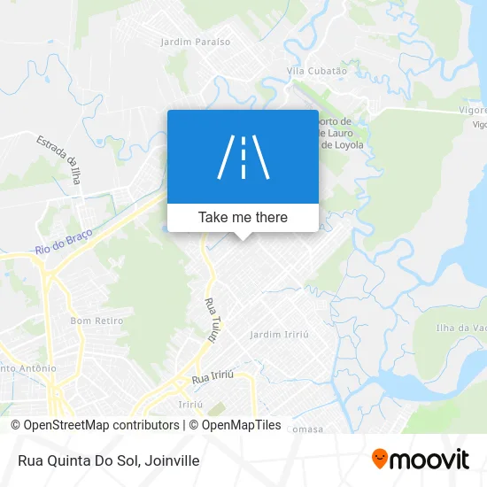 Rua Quinta Do Sol map