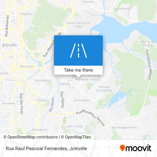 Rua Raul Pascoal Fernandes map