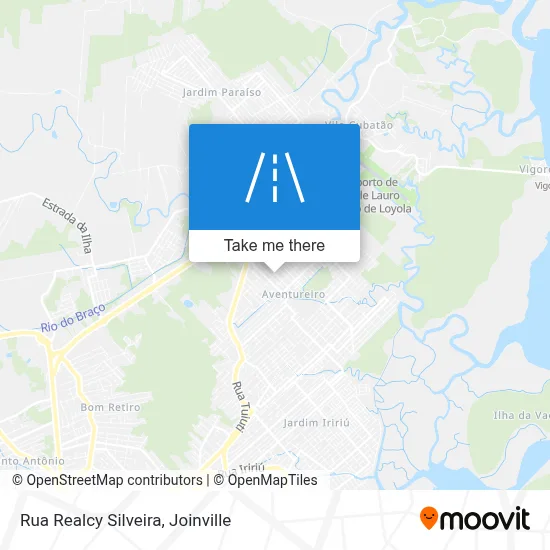 Rua Realcy Silveira map