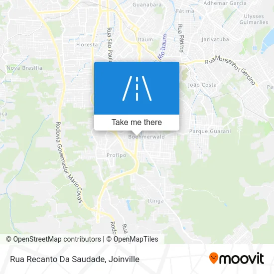 Rua Recanto Da Saudade map
