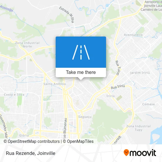 Rua Rezende map