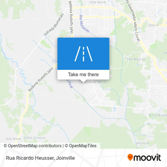 Rua Ricardo Heusser map