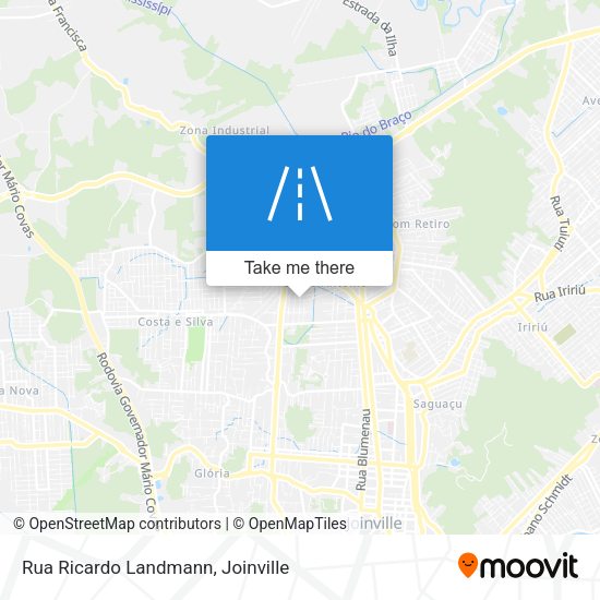 Rua Ricardo Landmann map