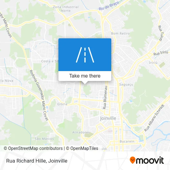 Rua Richard Hille map