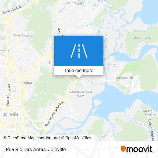 Rua Rio Das Antas map