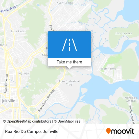 Rua Rio Do Campo map