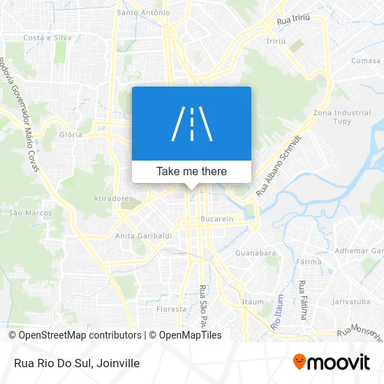 Rua Rio Do Sul map