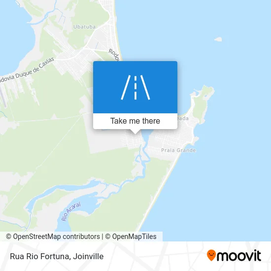 Rua Rio Fortuna map