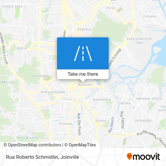 Rua Roberto Schmidlin map