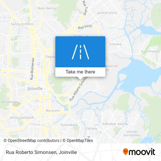 Rua Roberto Simonsen map