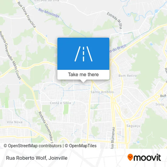 Rua Roberto Wolf map