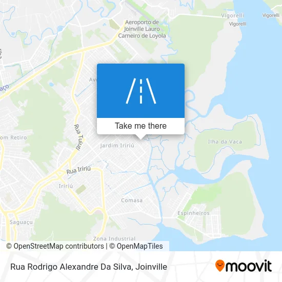 Rua Rodrigo Alexandre Da Silva map