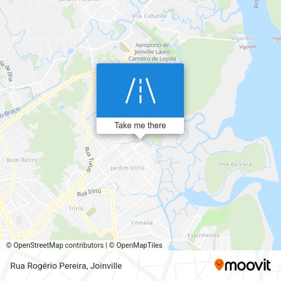 Rua Rogério Pereira map