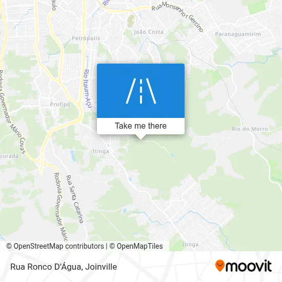 Rua Ronco D’Água map