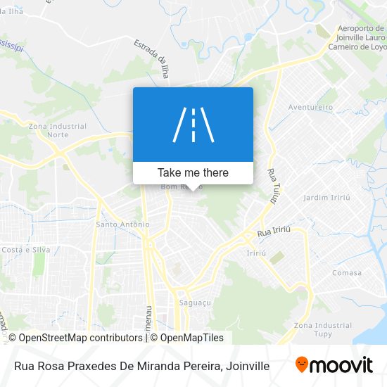 Rua Rosa Praxedes De Miranda Pereira map