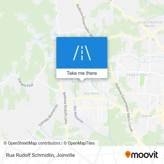 Rua Rudolf Schmidlin map