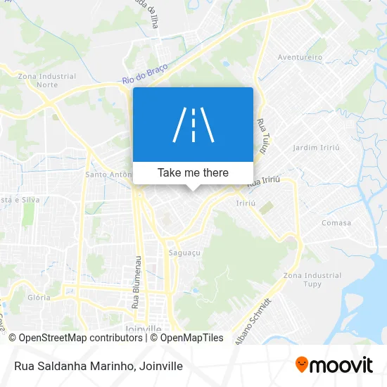 Rua Saldanha Marinho map
