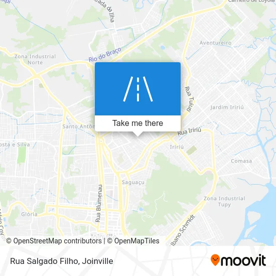 Rua Salgado Filho map