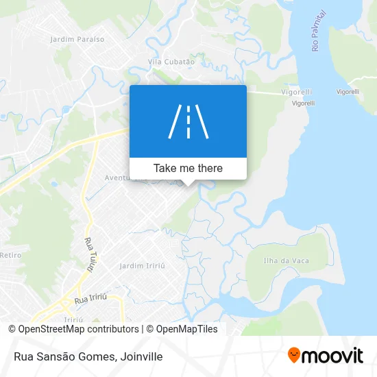 Rua Sansão Gomes map