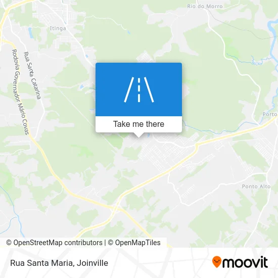 Rua Santa Maria map