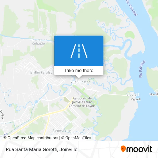 Rua Santa Maria Goretti map