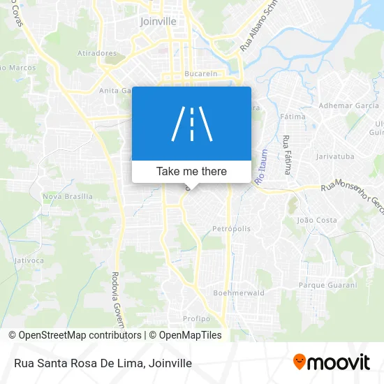 Rua Santa Rosa De Lima map