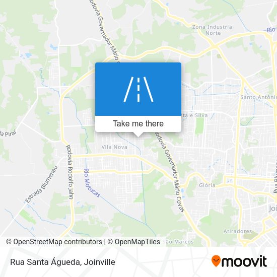 Rua Santa Águeda map