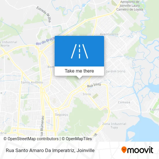 Rua Santo Amaro Da Imperatriz map