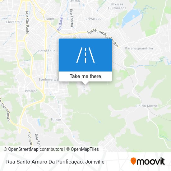 Rua Santo Amaro Da Purificação map