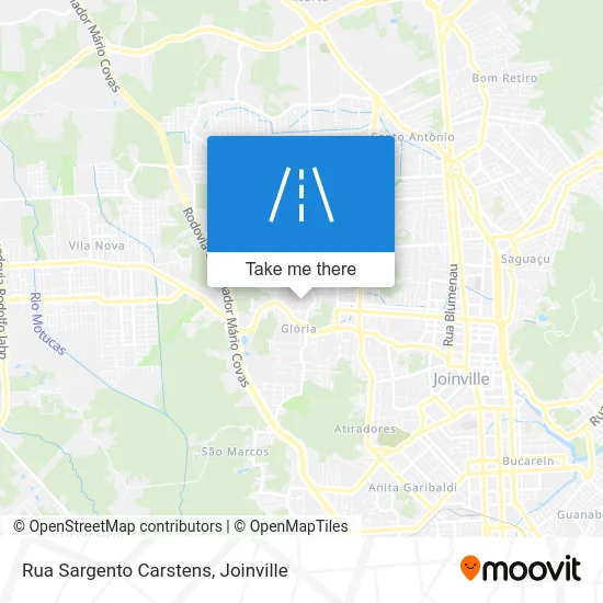 Rua Sargento Carstens map