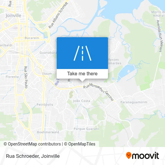 Rua Schroeder map