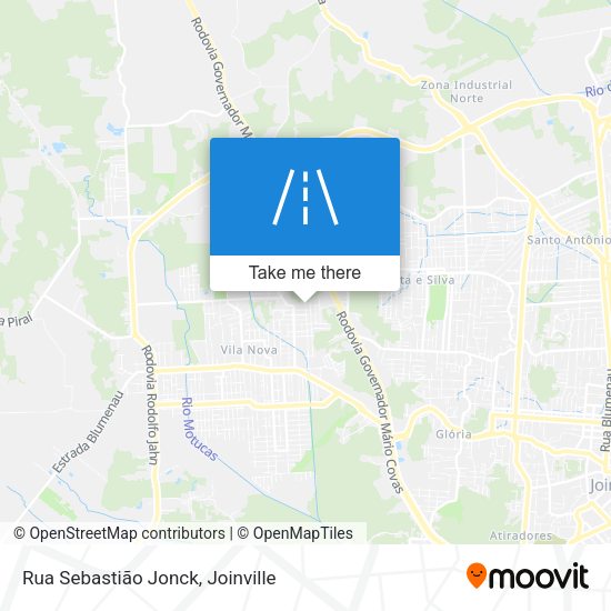 Rua Sebastião Jonck map
