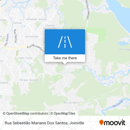 Rua Sebastião Mariano Dos Santos map
