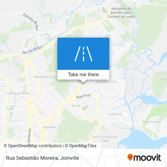 Rua Sebastião Moreira map
